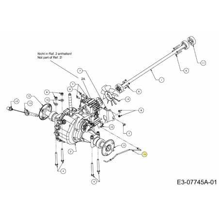 ROD HYDRO 747-05509B ORIGINALE MTD | NewgardenParts.com