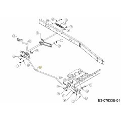 LEVAGE DE ROUE 747-05511 ORIGINAL MTD | NewgardenParts.com