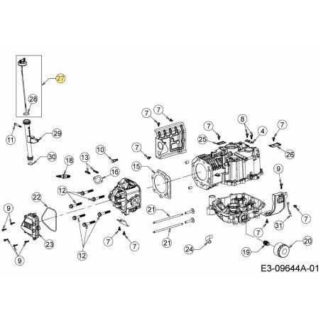 Jauge d'huile 731-10877 Originale MTD | NewgardenParts.com