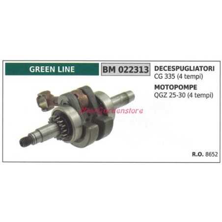 Crankshaft GREEN LINE brushcutter motor CG 335 022313 | NewgardenParts.com