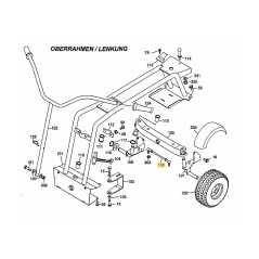 TRACK ROD ASSEMBLY 6150035 ORIGINAL MTD