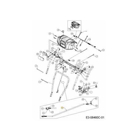 TIRANTE PER ASTA 747-06190A ORIGINALE MTD | NewgardenParts.com