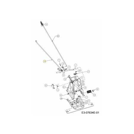 ASTA A VELOCITÀ VARIABILE 747-05506 ORIGINALE MTD | NewgardenParts.com