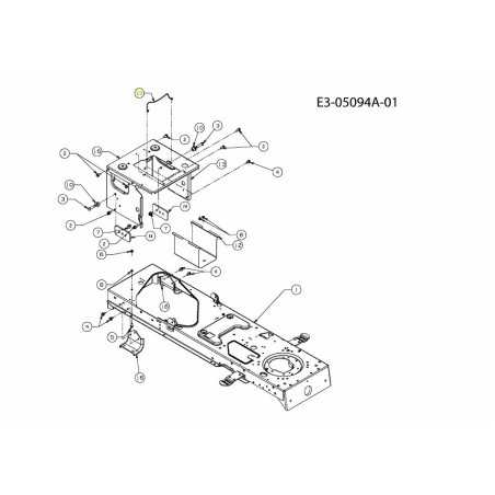 ROD:BATT:HOLD RT-99 747-04121A ORIGINAL MTD | NewgardenParts.com