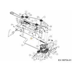 ROD DECK BRAKE 747-06808 ORIGINAL MTD | NewgardenParts.com