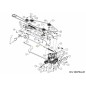 ROD DECK BRAKE 747-06808 ORIGINAL MTD