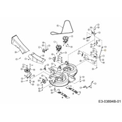 ASTA FRENO PIANO 747-04775 ORIGINALE MTD | NewgardenParts.com