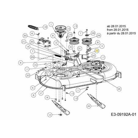 Stange:Bremse:Deck 747-06452 Original MTD | NewgardenParts.com