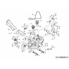 ASTA FRENO PIANO 747-04776 ORIGINALE MTD | NewgardenParts.com