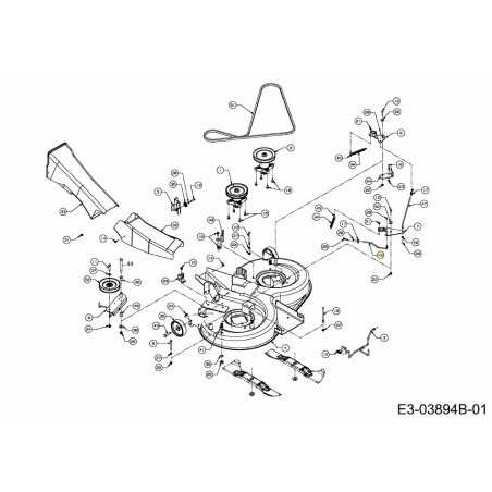 ASTA FRENO PIANO 747-04776 ORIGINALE MTD | NewgardenParts.com