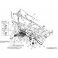 TIGE : FREIN : NX9 TUFF-TORQ 747-05452 ORIGINAL MTD