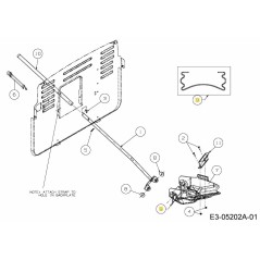 ROD:GLUTE:700 KIT DE PAILLAGE 747-05127 ORIGINAL MTD | NewgardenParts.com