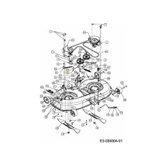 TIGE DE FREIN 747-04379A ORIGINALE MTD | NewgardenParts.com