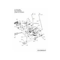 Stange:Kontrolliert:Bremssperre 747-04093A Original MTD | NewgardenParts.com