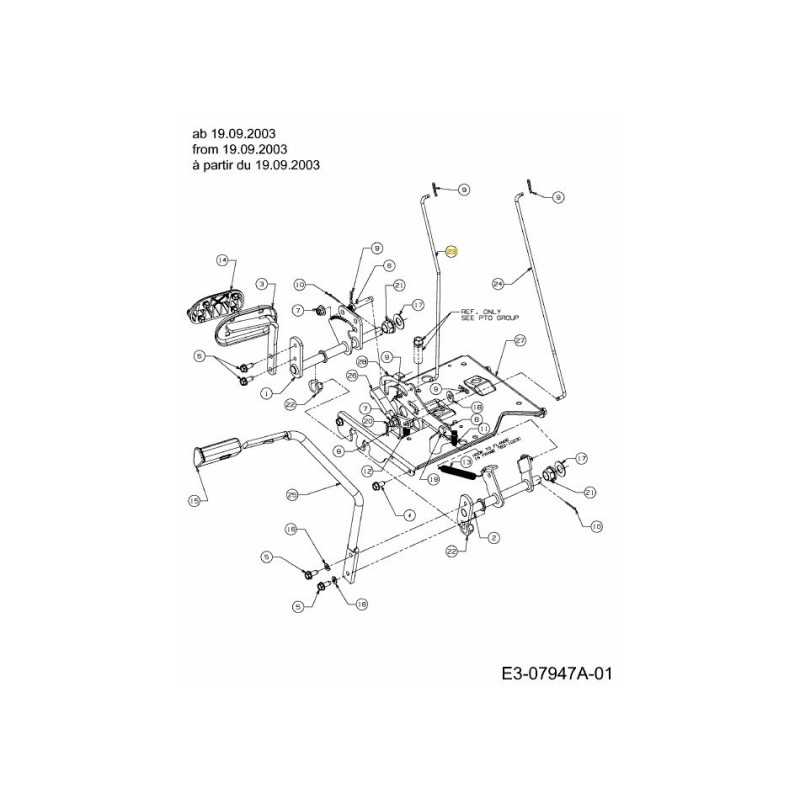 Stange:Kontrolliert:Bremssperre 747-04093A Original MTD