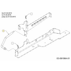 ROD:DECK:SWAY 50" DECK NX9 GT 747-05279 ORIGINAL MTD | NewgardenParts.com