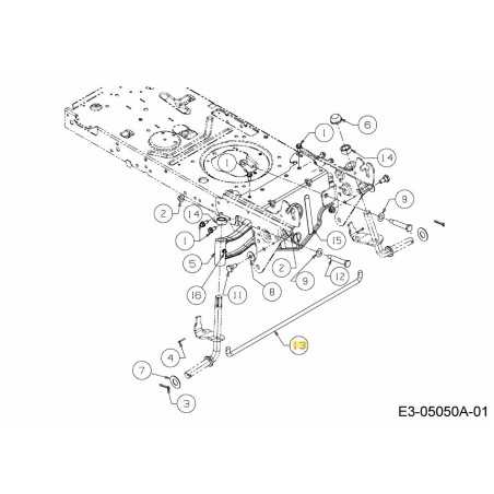 ASTA FISSA LT-5 747-04299A ORIGINALE MTD | NewgardenParts.com