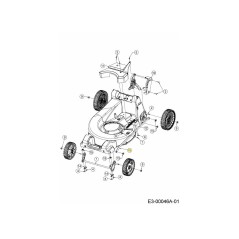 ROD:HEIGHT:ADJUST FRT:46CM 787-03705A-S ORIGINAL MTD | NewgardenParts.com