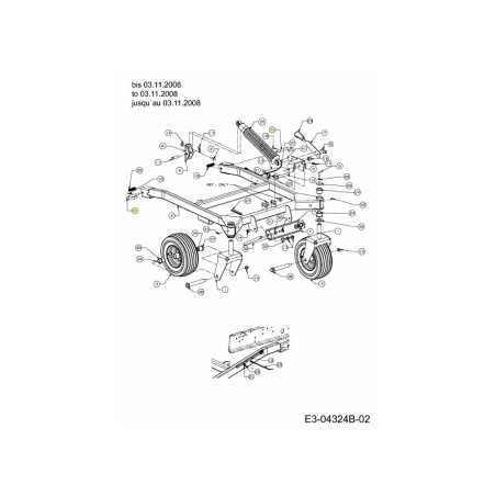 ROD:HNDL:DÉCLENCHEMENT DE PONT .5 DIA 747-3188 MONTÉ D'ORIGINE | NewgardenParts.com