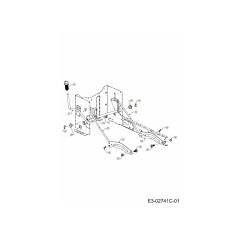 VARILLA:ELEVACIÓN:13.68 747-04393 ORIGINAL MTD | NewgardenParts.com