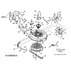 BIELLE:LIANT:FREIN 747-04912 ORIGINAL MTD | NewgardenParts.com