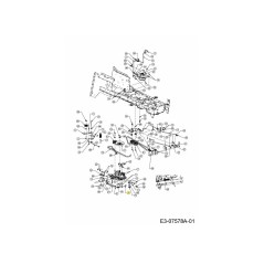 ASTA COLLEGAMENTO MAIUSC 747-05526 ORIGINALE MTD | NewgardenParts.com