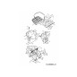 CANNE : PIVOT : GAUCHE : SAC : 250 L 747-05380 ORIGINAL MTD
