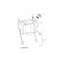 ROD:SUPT:LH TANK 747-05050 ORIGINAL MTD | NewgardenParts.com