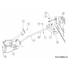 TAPPO PACCIAME PIATTO DA 122 cm 731-05293 ORIGINALE MTD | NewgardenParts.com