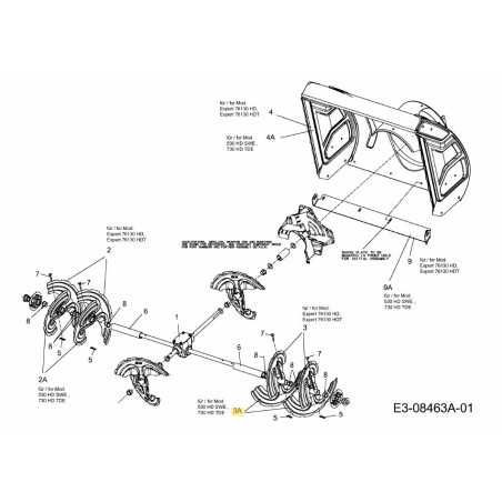 TUYAU D'ASSOCIATION GAUCHE 684-05021637 ORIGINAL MTD | NewgardenParts.com