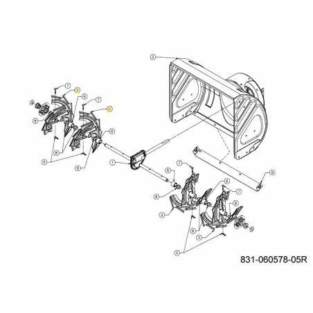 SPIRAL ASM : RH POUDRE NOIRE 684-06761637 ORIGINAL MTD | NewgardenParts.com