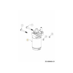 ELECTRIC STARTER 725-06300 ORIGINAL MTD