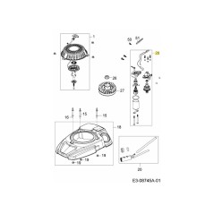ELECTRIC STARTER 651-05207 ORIGINAL MTD