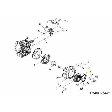 CONJUNTO DE ARRANQUE 751-15538 ORIGINAL MTD | NewgardenParts.com