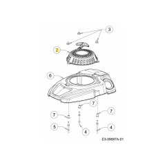 STARTER ASSY. 651-05360 ORIGINAL MTD | NewgardenParts.com