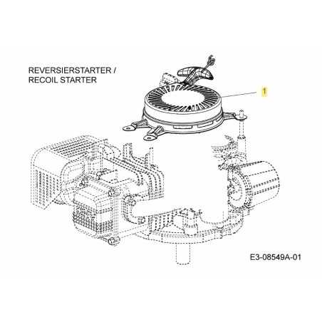 STARTER ASSY. 651-04301 ORIGINAL MTD | NewgardenParts.com
