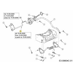 ASSALE POSTERIORE ASSALE CENTRALE 8X 611-05037A ORIGINALE MTD | NewgardenParts.com