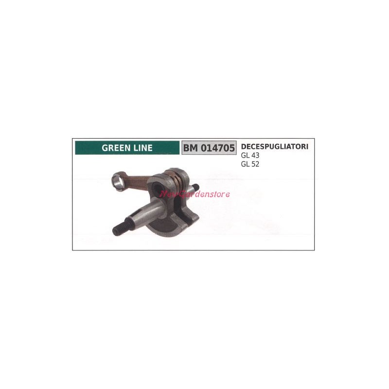 Cigüeñal GREEN LINE desbrozadora motor GL 43 52 014705