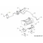 CONJUNTO DE EJE TRASERO VST CENTRAL 8X 611-05039A ORIGINAL MTD