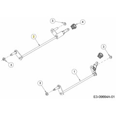 ESSIEU 611-05091 MTD D'ORIGINE | NewgardenParts.com