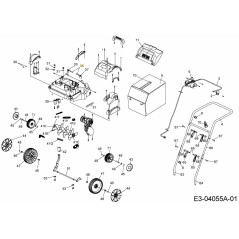 SÄULE 711-06251 ORIGINAL MTD | NewgardenParts.com