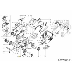 AXLE KEEP PLATE 092.64.481 ORIGINAL MTD | NewgardenParts.com