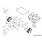 Achse-Rad AF-28611 ORIGINAL MTD