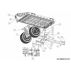 Achswelle 711-06444 Original MTD | NewgardenParts.com