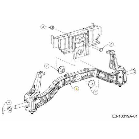 Achse: Kugelgelenk: Guss 719-05069A Original MTD | NewgardenParts.com