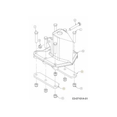BACK PLATE 781-0790A ORIGINAL MTD | NewgardenParts.com