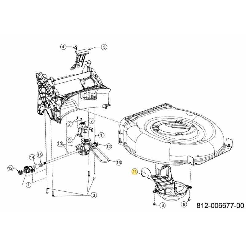 BAFFLE ASM:ENG 631-04512D ORIGINAL MTD