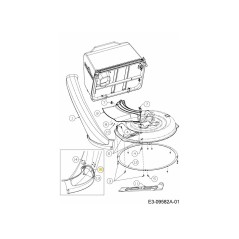 ENSEMBLE DE DÉFLECTEUR - PAILLAGE 783-07398637 ORIGINAL MTD | NewgardenParts.com