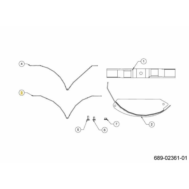 BAFFLE LEFT 703-07193A-S ORIGINAL MTD