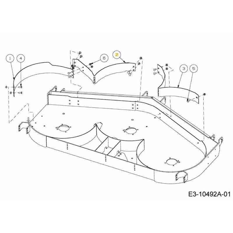 CENTRO PACCIAME A DEFLETTORE 703-10795-CY ORIGINALE MTD